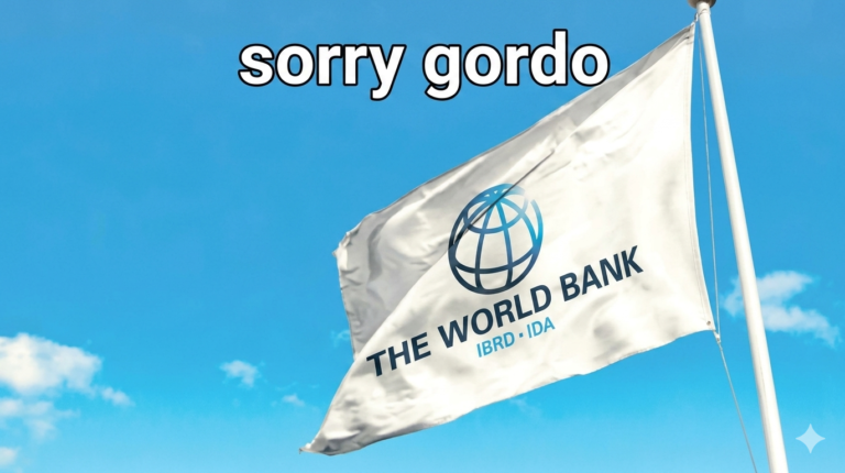 Banco Mundial que me hiciste mal…