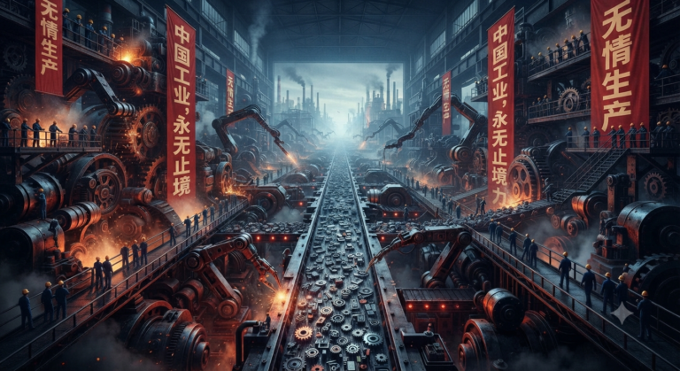 La implacable maquinaria industrial china